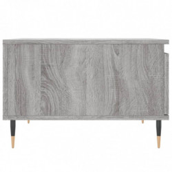 Couchtisch Grau Sonoma 55x55x36,5 cm Holzwerkstoff