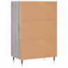 Highboard Grau Sonoma 57x35x90 cm Holzwerkstoff