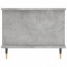 Couchtisch Betongrau 90x50x40 cm Holzwerkstoff