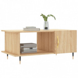 Couchtisch Sonoma-Eiche 90x50x40 cm Holzwerkstoff