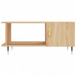 Couchtisch Sonoma-Eiche 90x50x40 cm Holzwerkstoff