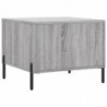 Couchtisch Grau Sonoma 50x50x40 cm Holzwerkstoff