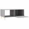 Couchtisch Grau Sonoma 90x50x40 cm Holzwerkstoff