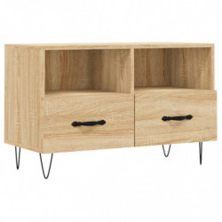 TV-Schrank Sonoma-Eiche 80x36x50 cm Holzwerkstoff