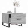 Couchtisch Grau Sonoma 50x50x40 cm Holzwerkstoff