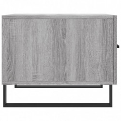 Couchtisch Grau Sonoma 50x50x40 cm Holzwerkstoff