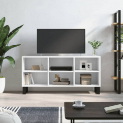TV-Schrank Weiß 103,5x30x50 cm Holzwerkstoff