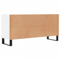 TV-Schrank Weiß 103,5x30x50 cm Holzwerkstoff