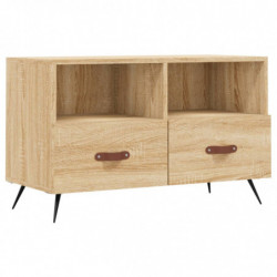 TV-Schrank Sonoma-Eiche 80x36x50 cm Holzwerkstoff