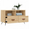 TV-Schrank Sonoma-Eiche 80x36x50 cm Holzwerkstoff