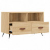 TV-Schrank Sonoma-Eiche 80x36x50 cm Holzwerkstoff