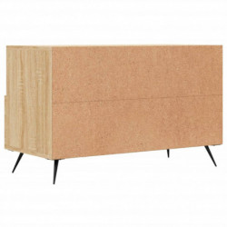 TV-Schrank Sonoma-Eiche 80x36x50 cm Holzwerkstoff