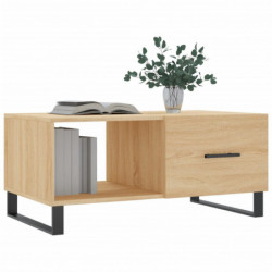 Couchtisch Sonoma-Eiche 90x50x40 cm Holzwerkstoff