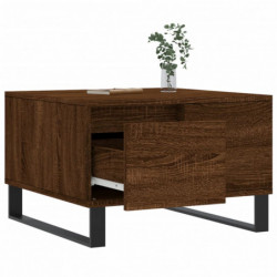 Couchtisch Braun Eichen-Optik 55x55x36,5 cm Holzwerkstoff