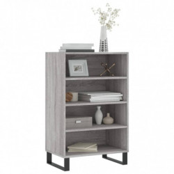 Highboard Grau Sonoma 57x35x90 cm Holzwerkstoff