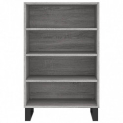 Highboard Grau Sonoma 57x35x90 cm Holzwerkstoff