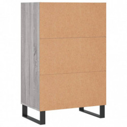 Highboard Grau Sonoma 57x35x90 cm Holzwerkstoff