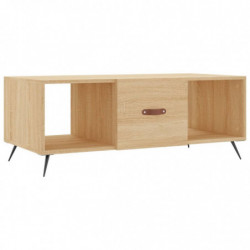 Couchtisch Sonoma-Eiche 102x50x40 cm Holzwerkstoff