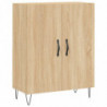 Sideboard Sonoma-Eiche 69,5x34x90 cm Holzwerkstoff