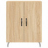 Sideboard Sonoma-Eiche 69,5x34x90 cm Holzwerkstoff