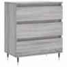 Sideboard Grau Sonoma 60x35x70 cm Holzwerkstoff