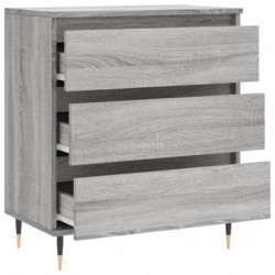 Sideboard Grau Sonoma 60x35x70 cm Holzwerkstoff