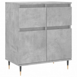 Sideboard Betongrau 60x35x70 cm Holzwerkstoff