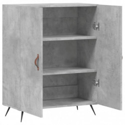 Sideboard Betongrau 69,5x34x90 cm Holzwerkstoff