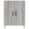 Sideboard Grau Sonoma 69,5x34x90 cm Holzwerkstoff