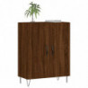 Sideboard Braun Eichen-Optik 69,5x34x90 cm Holzwerkstoff