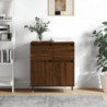 Sideboard Braun Eichen-Optik 60x35x70 cm Holzwerkstoff