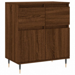 Sideboard Braun Eichen-Optik 60x35x70 cm Holzwerkstoff