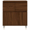 Sideboard Braun Eichen-Optik 60x35x70 cm Holzwerkstoff