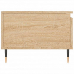 Couchtisch Sonoma-Eiche 90x50x36,5 cm Holzwerkstoff