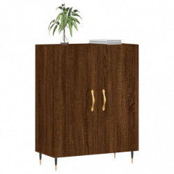 Sideboard Braun Eichen-Optik 69,5x34x90 cm Holzwerkstoff