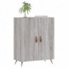 Sideboard Grau Sonoma 69,5x34x90 cm Holzwerkstoff