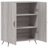 Sideboard Grau Sonoma 69,5x34x90 cm Holzwerkstoff