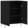 Sideboard Schwarz 69,5x34x90 cm Holzwerkstoff