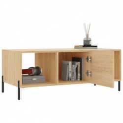 Couchtisch Sonoma-Eiche 102x50x40 cm Holzwerkstoff