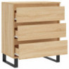 Sideboard Sonoma-Eiche 60x35x70 cm Holzwerkstoff