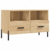 TV-Schrank Sonoma-Eiche 80x36x50 cm Holzwerkstoff