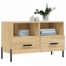 TV-Schrank Sonoma-Eiche 80x36x50 cm Holzwerkstoff