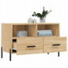 TV-Schrank Sonoma-Eiche 80x36x50 cm Holzwerkstoff