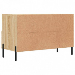 TV-Schrank Sonoma-Eiche 80x36x50 cm Holzwerkstoff