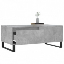 Couchtisch Betongrau 90x50x36,5 cm Holzwerkstoff