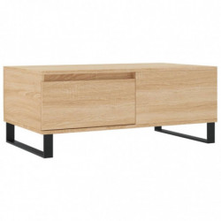 Couchtisch Sonoma-Eiche 90x50x36,5 cm Holzwerkstoff