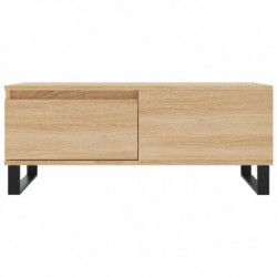 Couchtisch Sonoma-Eiche 90x50x36,5 cm Holzwerkstoff