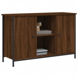 TV-Schrank Braun Eichen-Optik 100x35x65 cm Holzwerkstoff