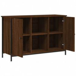 TV-Schrank Braun Eichen-Optik 100x35x65 cm Holzwerkstoff