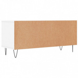 TV-Schrank Weiß 100x34,5x44,5 cm Holzwerkstoff